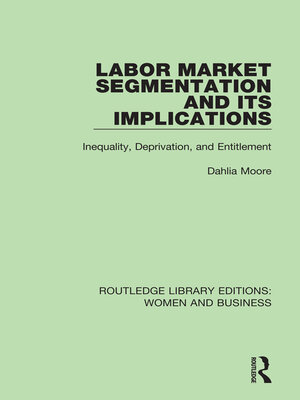 cover image of Labor Market Segmentation and its Implications